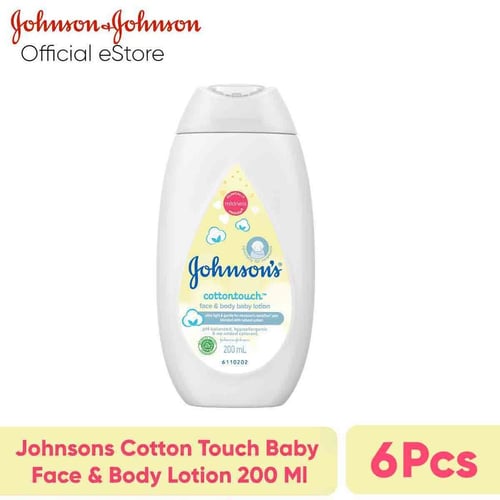 JOHNSONS Cotton Touch Baby Face & Body Lotion 200 ml