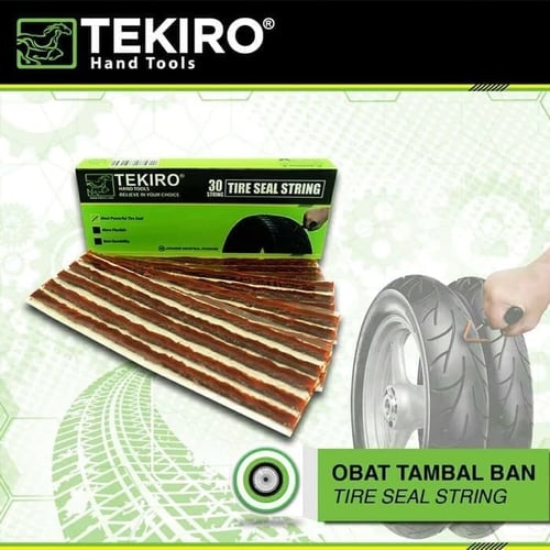 Karet Tambal Ban Tubles Tire Seal String Tekiro set
