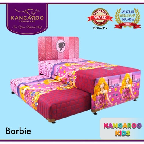 Spring bed 2 in 1 Barbie by Kangaroo