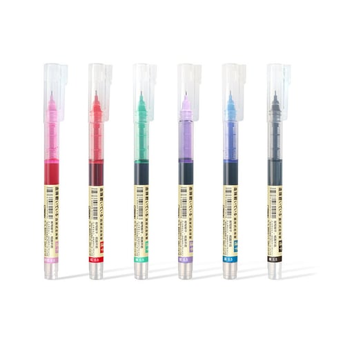 DS Needle Point Liquid Ink Pen / Pulpen Gel / Pulpen Unik / Pulpen