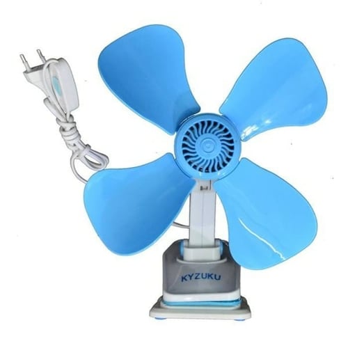 Kipas Angin Jepit 3 In 1 Merek Kyzuku 18 Watt,Meja , Jepit Dan Dinding