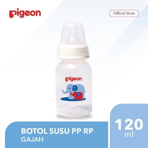 PIGEON Botol Susu PP RP 120Ml - Gajah