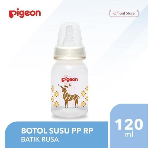 PIGEON Botol Susu PP RP 120Ml - Batik Rusa