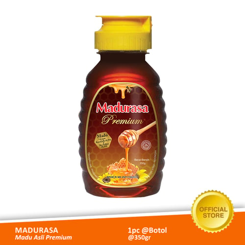 MADURASA Madu Asli Premium Botol 350 gr Pet
