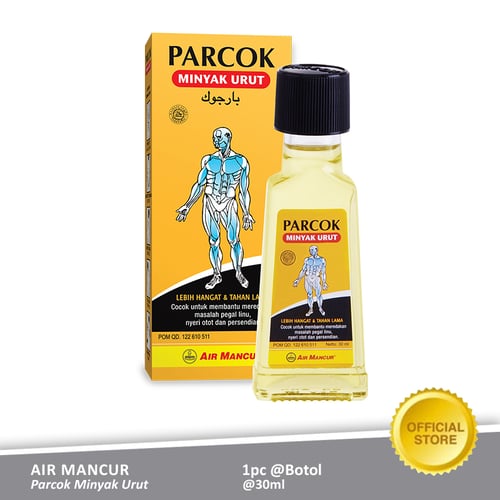 AIR MANCUR Parcok Minyak Urut Botol 30 ml