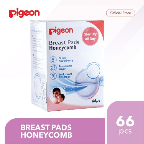 PIGEON Breast Pads Honeycomb Isi 66 Pcs