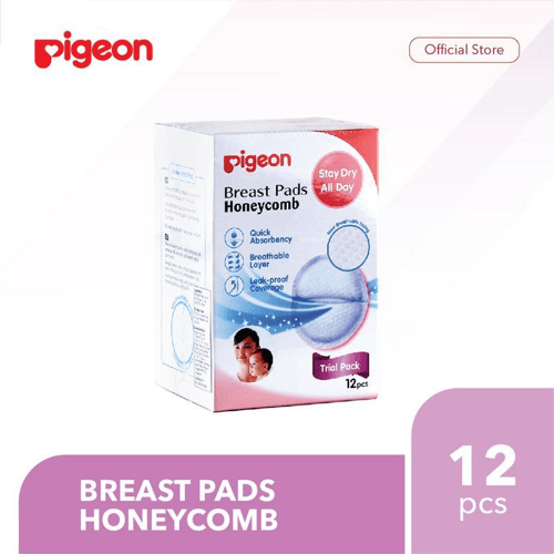 PIGEON Breast Pads Honeycomb Isi 12 Pcs