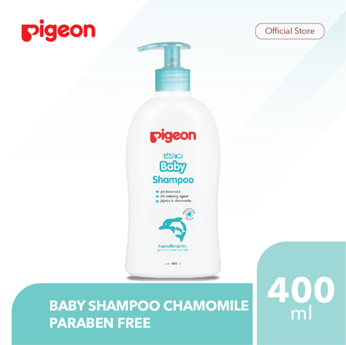 Pigeon Official Store Jual PIGEON Baby Shampoo Chamomile 400Ml Paraben Free