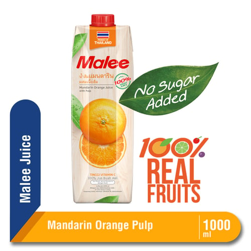 Malee Juice Mandarin Orange Pulp 1000 ml