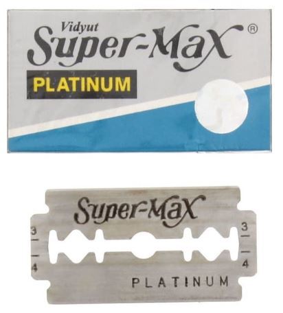 Silet SuperMax Platinum -Alat Cukur  (DIJAMIN MURAH, ORIGINAL & BERKUALITAS) - Hair Removal