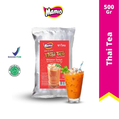 Mamio Thai Tea Minuman Bubuk 500 gram
