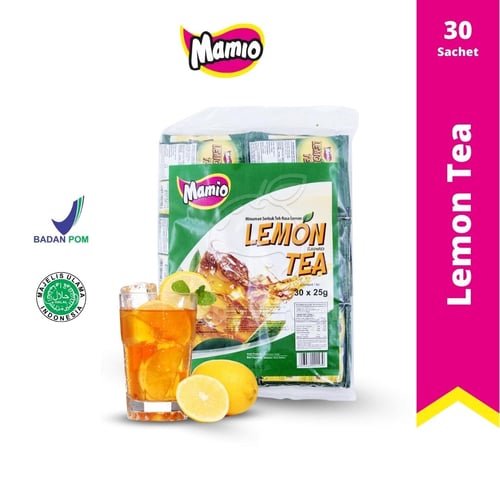 Mamio Lemon Tea Minuman Bubuk 30 Sachet