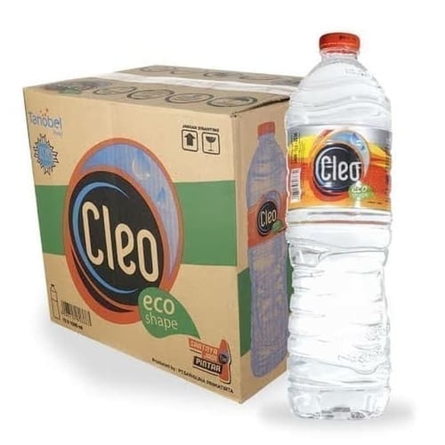 Air Mineral merk Cleo Ecoshape 550ml