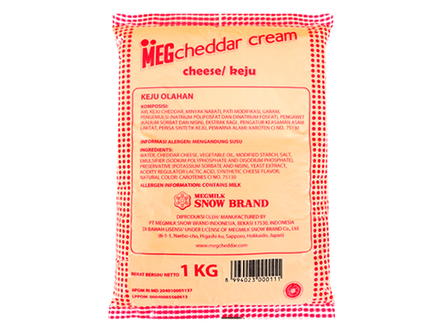 MEG Cheddar Cream Keju 1 Kg
