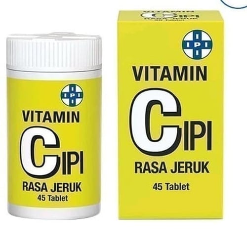 IPI Vitamin C Rasa Jeruk Isi 45 Tablet