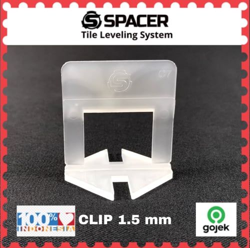 SPACER Clip 1.5 mm  Tile Leveling System