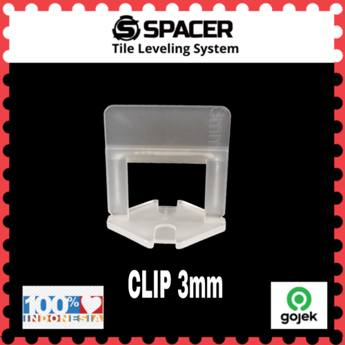 SPACER Clip 3mm  Tile Leveling System
