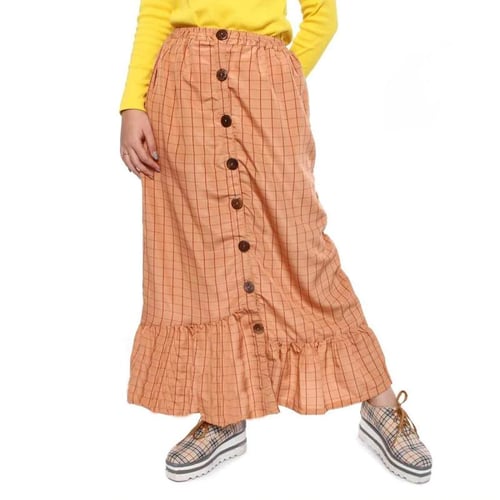 Rimas 9101 Flare Skirt Wanita - Salem Size L