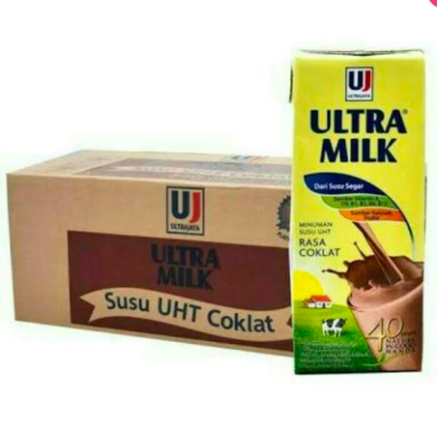 ULTRA MILK Susu UHT cokelat  250ml /Dus