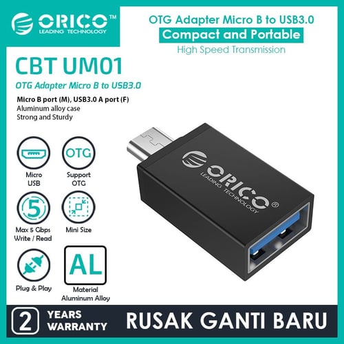 ORICO OTG Micro USB to USB3.0 Adapter - CBT-UM - black