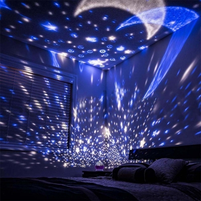 Lampu Tidur Unik LED Proyektor Cahaya Bintang