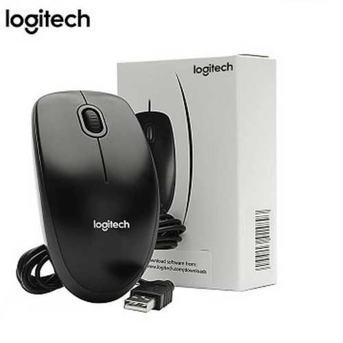 Mouse Kabel Logitech B100 / Logitect B100 Mouse Berkualitas