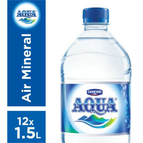 Aqua air mineral Botol 1.5 L