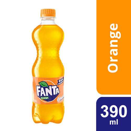 Fanta Orange Botol PET 390 ml