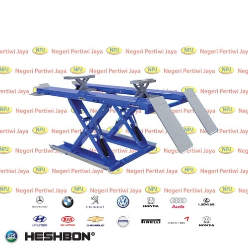 BOOKING FEE Heshbon Wheel Alignments Scissor Lift HL-52X 4 Ton