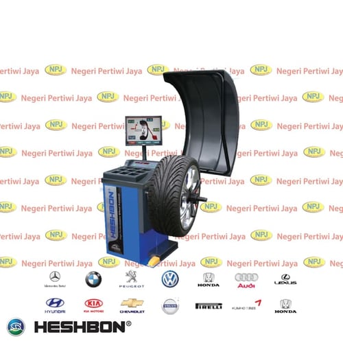 Heshbon Balance Monitor LCD HW-105 - Mesin Balancing Ban