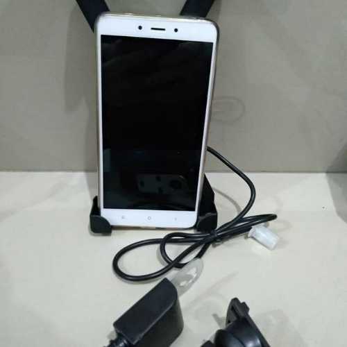 HOLDER SPION MOTOR HP GPS PLUS CHARGER USB 2IN1 / DUDUKAN HP DI SPION