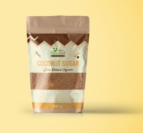 Coconut Sugar NatureBAS Kemasan 250 gram