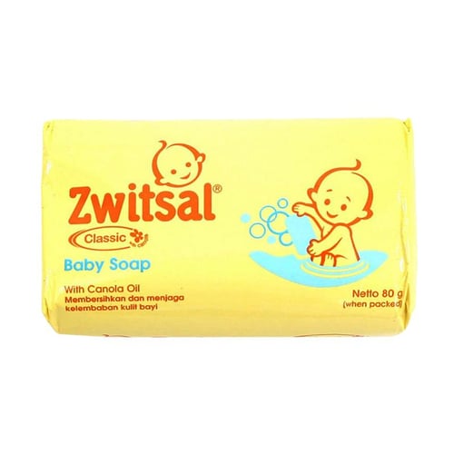 Zwitsal Classic Baby Soap with Canola Oil Sabun Mandi Bayi