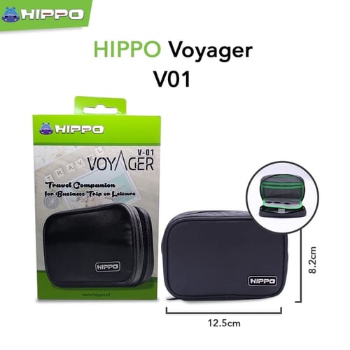 Hippo Voyager V01 Mini Travel Bag ( Tas Power Bank Organizer )