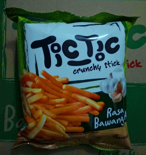 Snack Tic-Tic Rasa Bawang Asli 25 gr