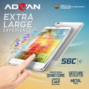 ADVAN Android S6C RAM 1GB Internal 8GB Nasional