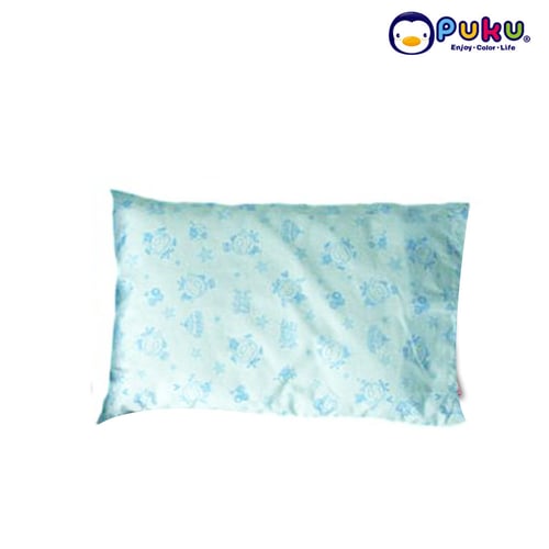 PUKU Baby Pillow L With Pillow Case 34x50cm SP91103 Blue