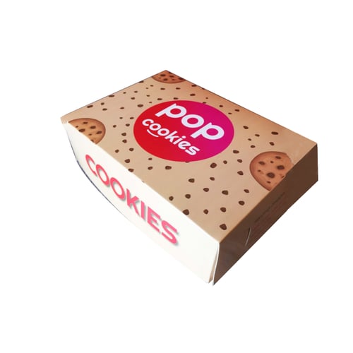 POP COOKIES A Box of 6 Chunky Cookie