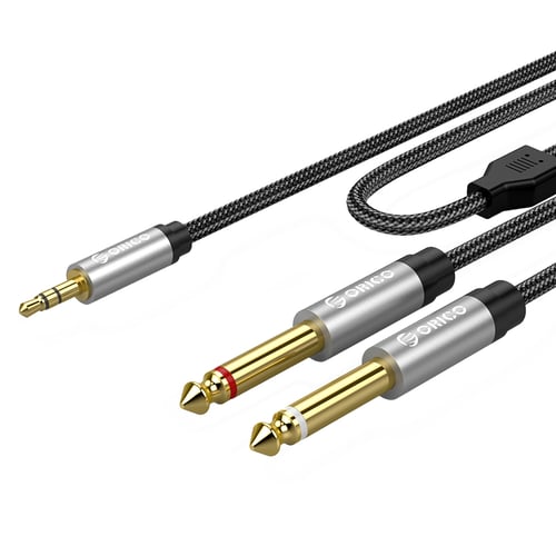 ORICO 3.5mm to 6.35mm Professional Audio Cable 100 cm AM-D2M1-10