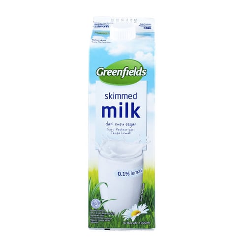 GREENFIELDS Pasteurised Milk 1 Liter