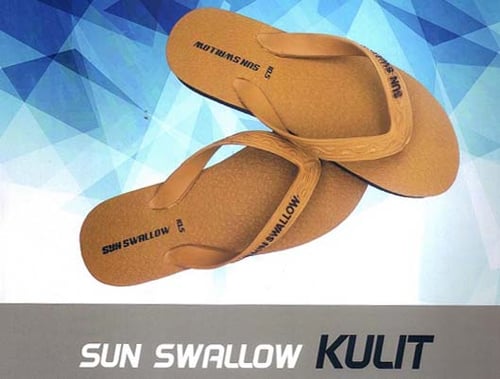 SUN SWALLOW Sandal Jepit Kulit Size Seri