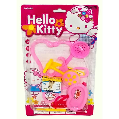 Doctor Set Hello Kitty Pink Medical Playset - Kids Toys
