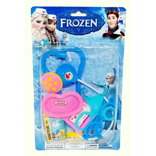 Frozen Doctor Set Medical Playset Biru - Kids Toys