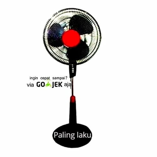 Trisonic Kipas Angin Berdiri Stand Fan - 1601 - 16 Inch