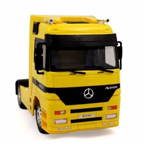 Welly SH, MERCEDES-BENZ ACTROS, Yellow - Scale 1  32