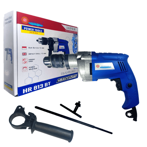 HIROKI HR BT Mesin Bor Listrik 13 mm Bor Tembok impact
