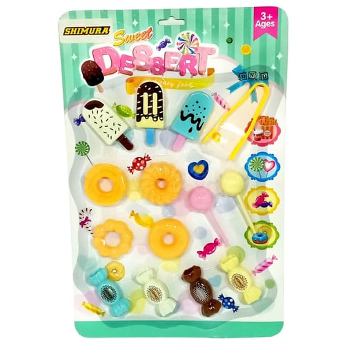 Sweet Dessert Candy Set Isi 14 Pcs Permen Kue Es Krim - Kids Toys