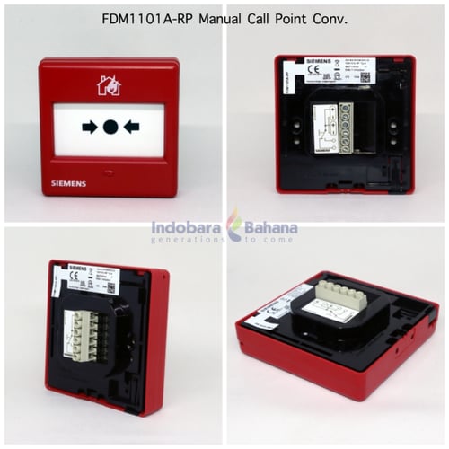 FDM1101A-RIP Manual Call Point Conv. (1 set dgn Protective Cover)