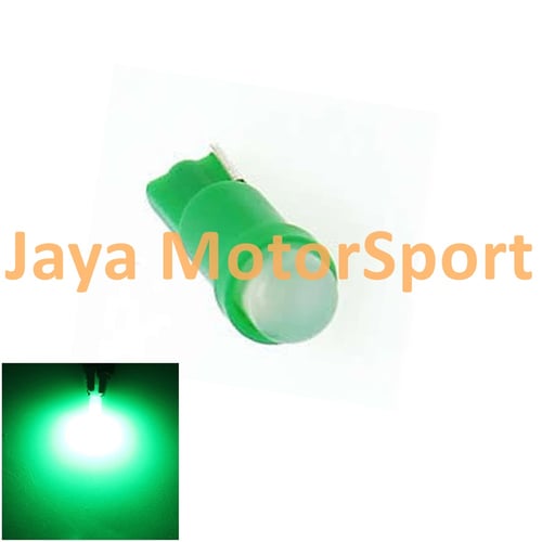JMS - Lampu LED Mobil / Motor / Speedometer / Dashboard T5 Ceramic 1 SMD  - Green