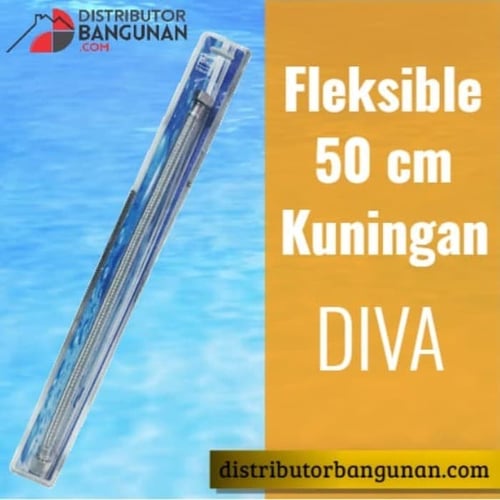 Fleksible 50 cm kuningan DIVA